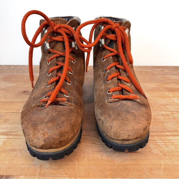 Vintage Leather Mountaineering Boots - Picture 2 of 6